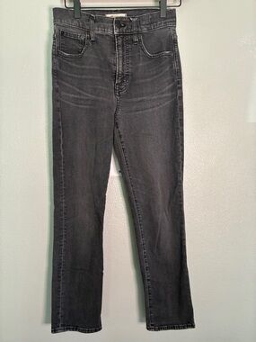 Madewell Vintage Crop Jeans High Rise Relaxed Straight Denim Casual Women’s 25